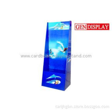 Custom Corrugated Cardboard Display Stand For Energy Drinks